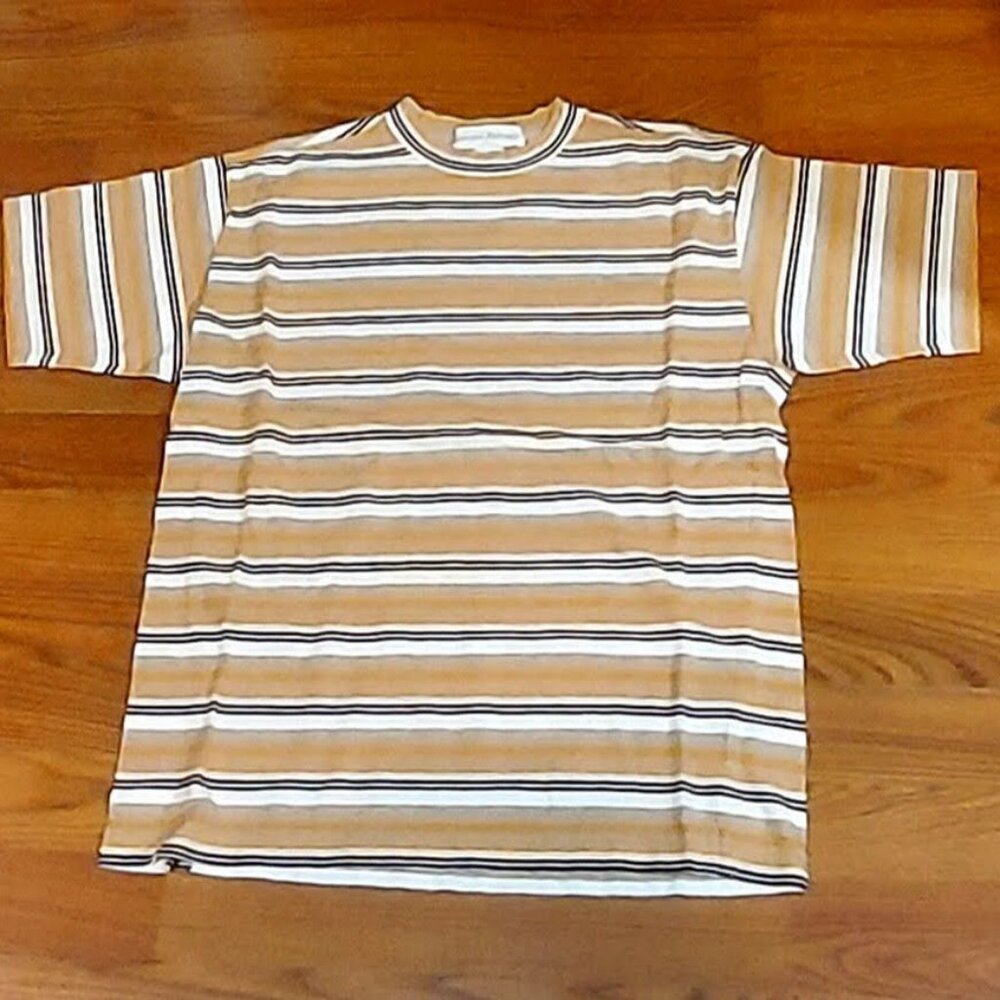 Banana Repulbic Womans Short Sleeve Striped T Shirt Sz XS Multicolor